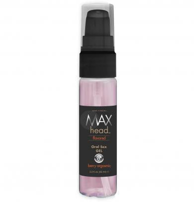 Max 4 Men Max Head Oral Sex Gel - Berry Orgasmic - 2.2 oz. - Bulk