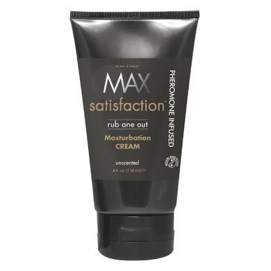 Max 4 Men Max Satisfaction Rub One Out Masturbation Cream - 4 oz.