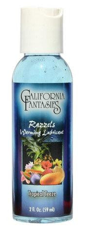 Razzels Warming, Flavored Lubricant Tropical Teeze - 2 oz.