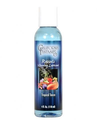 Razzels Flavored, Warming Lubricant Tropical Teeze - 4 oz.