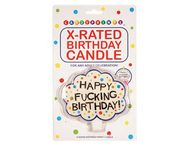 X-Rated Birthday Candle