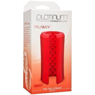 Platinum Truskyn - Tru Stroke - Beaded - Red