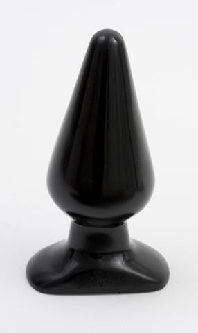 Classic Butt Plug - Smooth - Large - Black