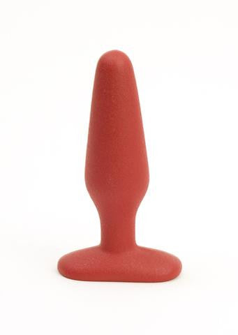 Butt Plug Non-Skid Slim Medium - Red