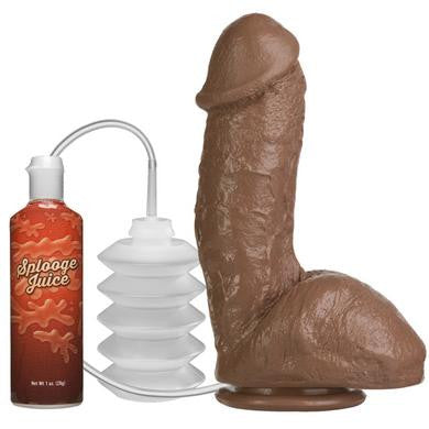 The Amazing Squirting  Realistic Cock - Brown