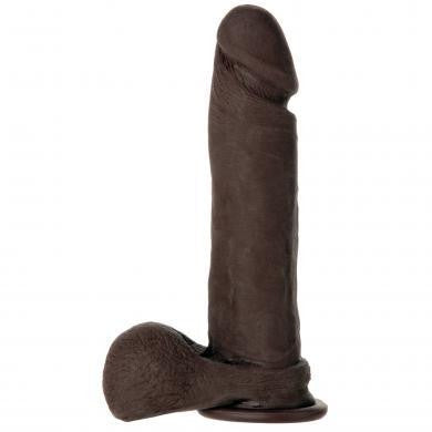 The Realistic Cock UR3 - Black 8-Inch