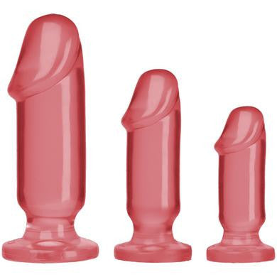 Crystal Jellies Anal Starter  Kit - Pink