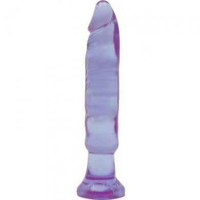 Crystal Jellies Anal Starter 6-inch - Purple