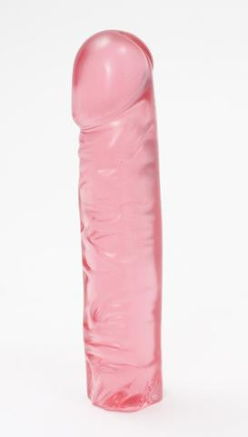 Crystal Jellies Classic Dong 8-Inch - Pink