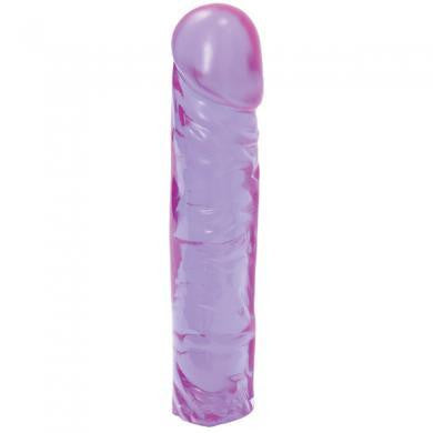 Crystal Jellies Classic Dong 8-inch - Purple