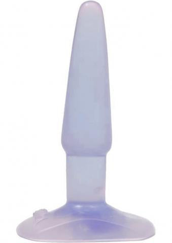 Crystal Jellies Small Butt Plug  - Purple