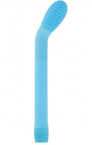 Velvet Touch Vibe G-Spot Ribbed - Blue