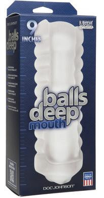 Balls Deep Mouth 9 Inches