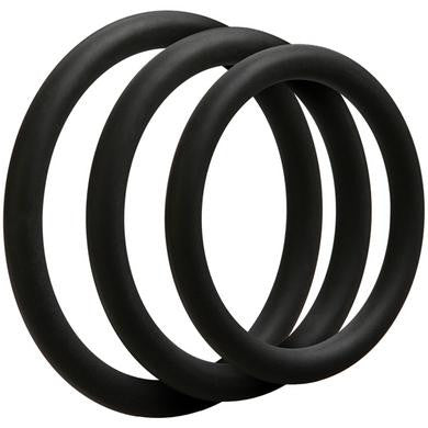 Optimale 3 C-Ring Set - Thin - Black