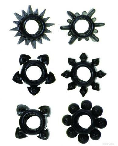 Tower Of Power - Set of 6 - Black