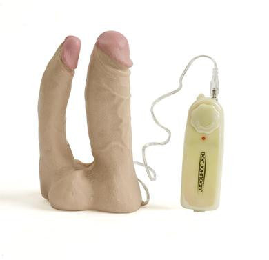 Vac-U-Lock  Natural Double Penetrator Vibrator