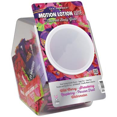 Motion Lotion Elite Fishbowl  Display - 120 Pieces .24 Oz