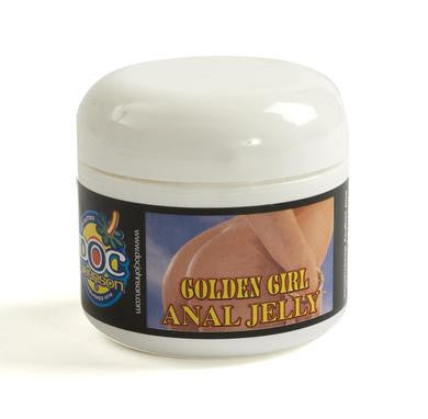 Golden Girl Anal Jelly 2 oz. Container