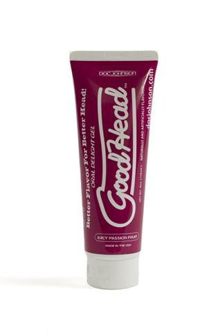 Good Head Oral Delight Gel 4 oz. - Passion Fruit