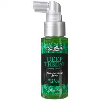 Goodhead Deep Throat Oral Aneshetic Spray 2 oz. - Mystical Mint