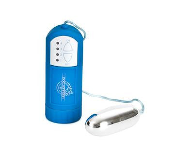 Multi-Speed Waterproof Bullet And Remote - Blue