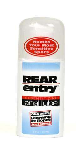 Ona Zees Rear Entry Anal Lube 3.4 oz.