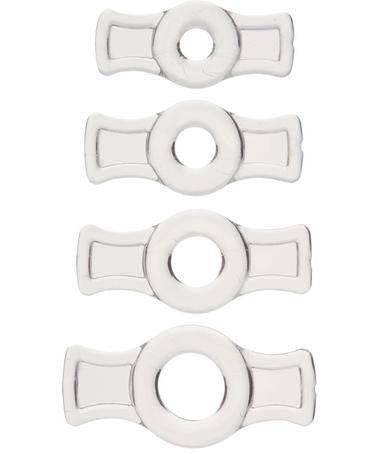 TitanMen Cock Ring Set - Clear