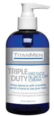 Titanmen Triple Duty Fist,  Fuck, and Jack off Cream