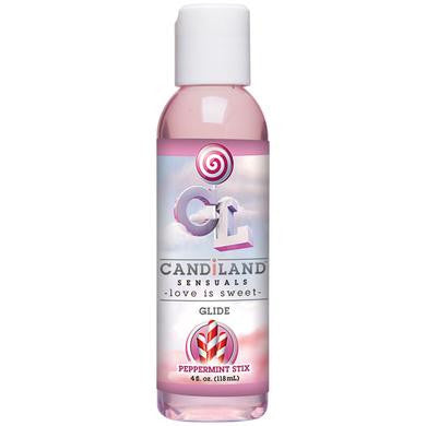 Candiland Sensuals Glide -  Peppermint Stix - 4 Oz.