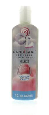 Candiland Sensuals Glide - Cotton Candy - 1 Fl. Oz - 29 Ml