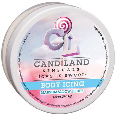 Candiland Sensuals Body Icing  - Marshmallow Fluff -  1.70 Oz.