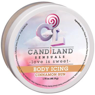 Candiland Sensuals Body Icing  - Cinnamon Bun - 1.70 Oz.