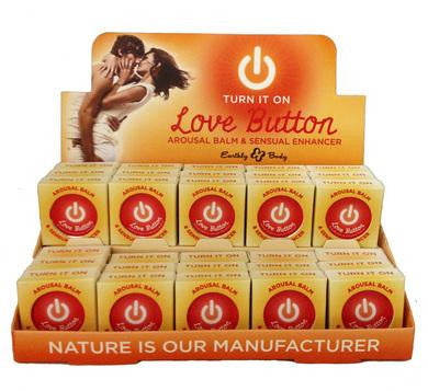 Love Button Arousal Balm 30 Piece Basket Display