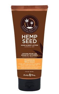 Hemp Seed Hand and Body  Lotion - Dreamsicle -  7 Fl.  Oz.