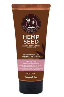 Hemp Seed Hand and Body  Lotion - Skinny Dip - 7 Fl.  Oz.