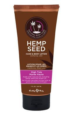 Hemp Seed Hand and Body  Lotion - High Tide - 7 Fl.  Oz.