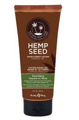 Hemp Seed Hand and Body  Lotion - Guavalava - 7 Fl.  Oz.