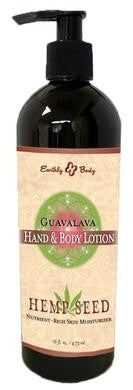 Hemp Seed Hand and Body Lotion  - Guavalava - 16 Fl. Oz.