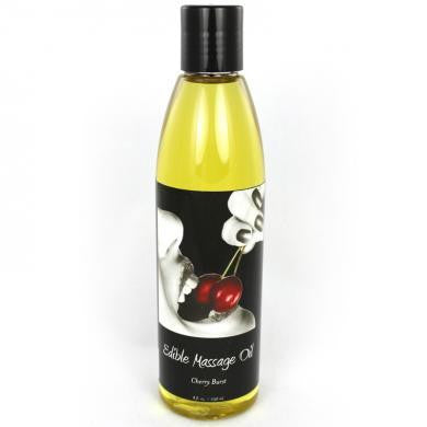 Cherry Flavoredl Hemp Seed Edible Massage Oil- 8 oz.