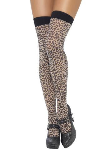 Leopard Print Stockings