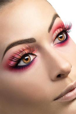 Pink and Black Eyelashes