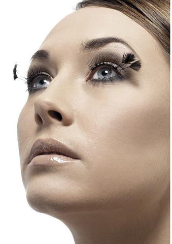 Corner Plume Eyelashes - Black