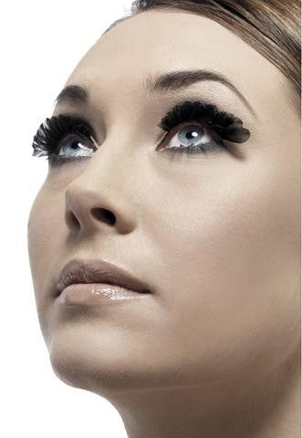 Small Feather Eyelashes - Black