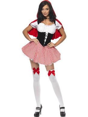 Fever Red Riding Hood Costume  - Large