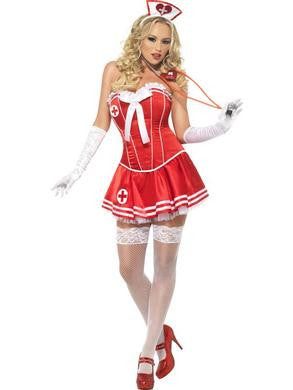 Fever Boutique Nurse Costume  - Large