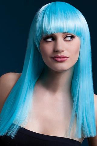 Alexia Wig - Neon Aqua