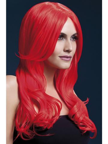 Khloe Wig - Neon Red