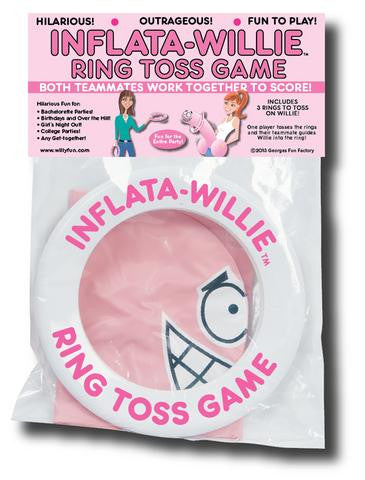 Inflata-Willie Ring Toss Game