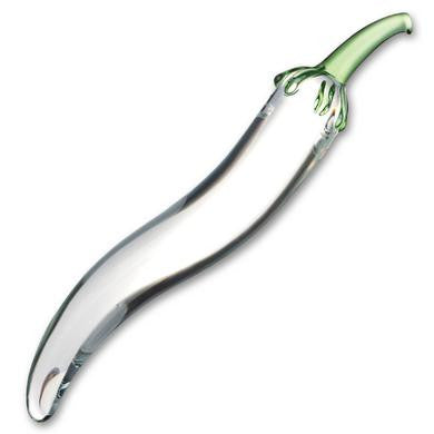 Glass Naturals Chili Pepper Dildo