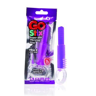 Go Stix Super-slim Vibrating Ring - Grape